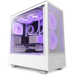 Boitier NZXT H5 Flow RGB White