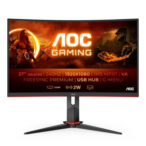 Ecran PC AOC C27G2ZU/BK