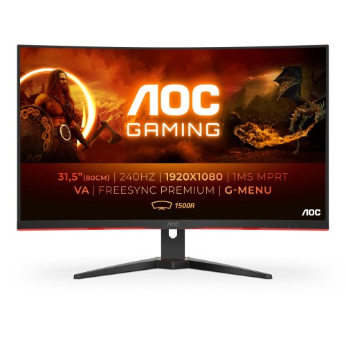 Ecran PC AOC C32G2ZE/BK